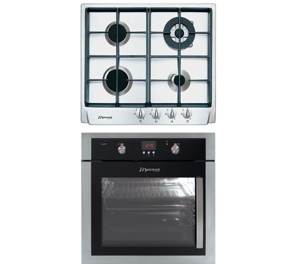 Piekarnik z płytą gazową Mastercook MFS-200 CX + 2MI-4GLST X 938472705