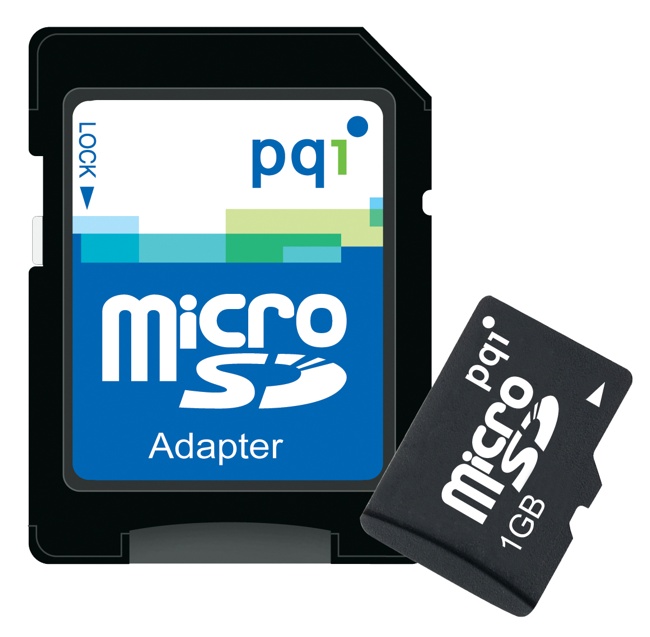 Karta pamięci MicroSD PQI 1GB