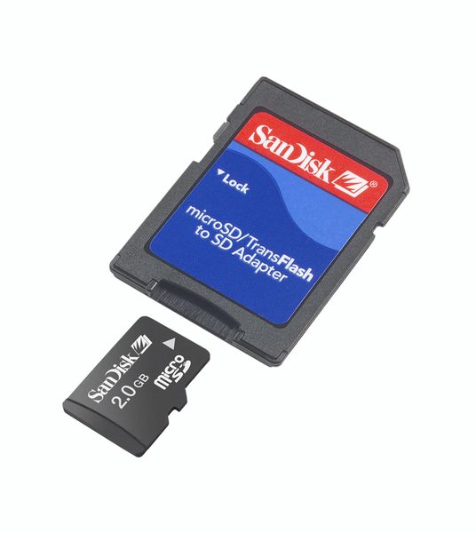Karta pamięci MicroSD SanDisk 2GB