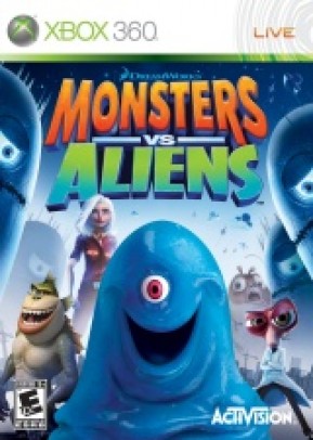 Gra Xbox 360 Monsters Vs Aliens