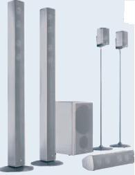 Zestaw głośników kina domowego Canton Movie CD 100.2 II