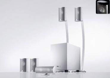 Zestaw głośników kina domowego Canton Movie CD 200.2 BW Power