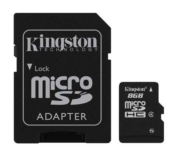 Karta pamięci Kingston MicroSDHC 8GB Class4