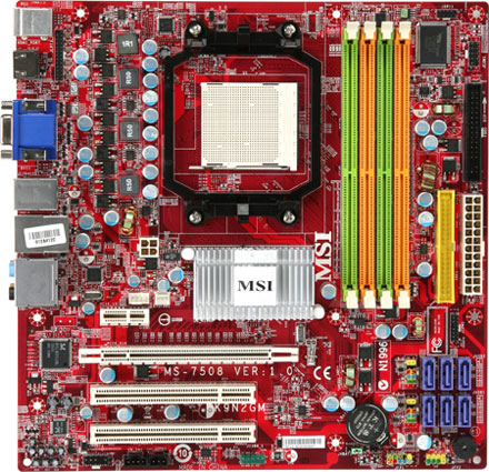 Płyta główna MSI K9N2GM-FIH GForce 8200 VGA AM2+