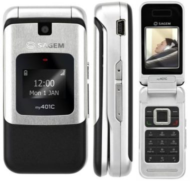 Telefon komórkowy Sagem my401C