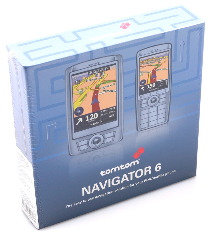 Oprogramowanie TomTom Navigator 6 do telefonów i PDA na karcie mini SD