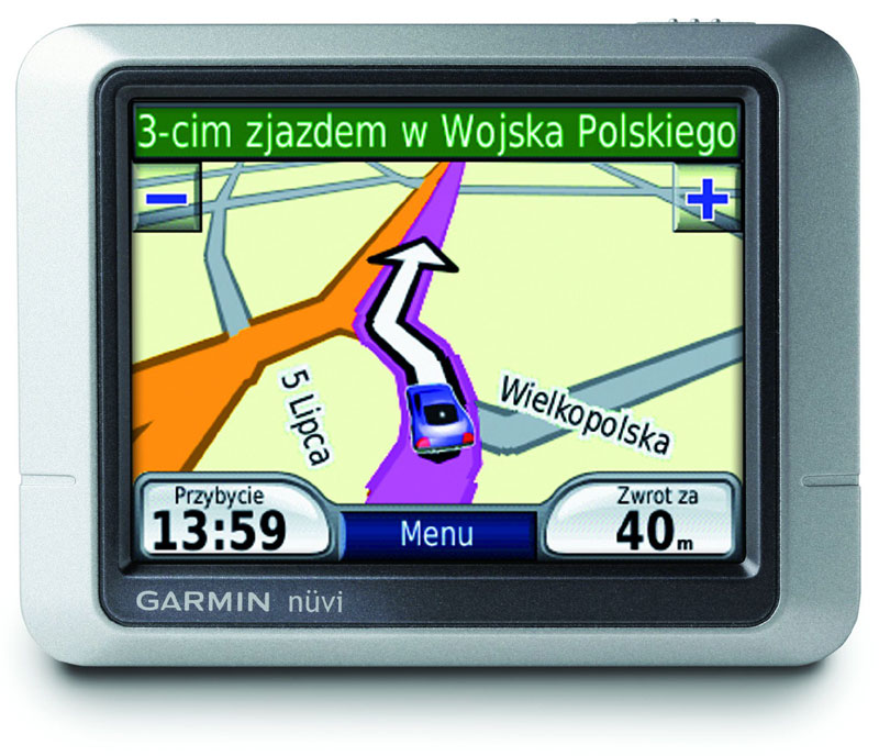 Przenośny system nawigacyjny Garmin Nüvi 205EE