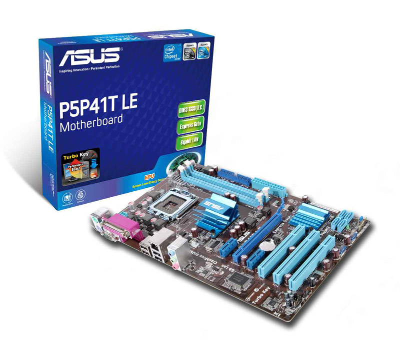 Płyta główna Asus P5P41T LE (G41) DDR3, GbLAN, ATX