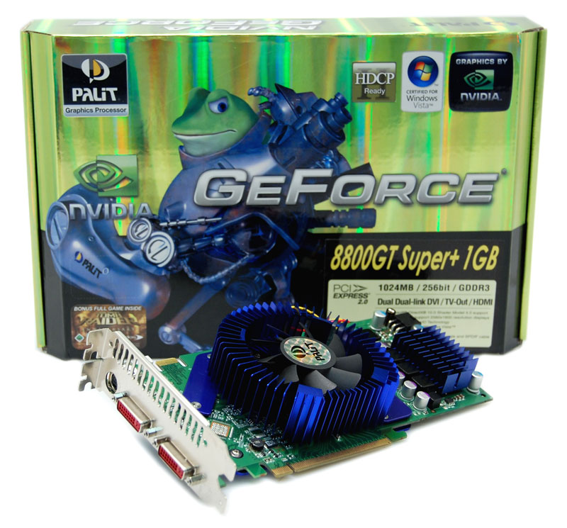 Karta graficzna Palit GeForce 8800GT 1024MB DDR3 / 256bit TV / DVI PCI-E