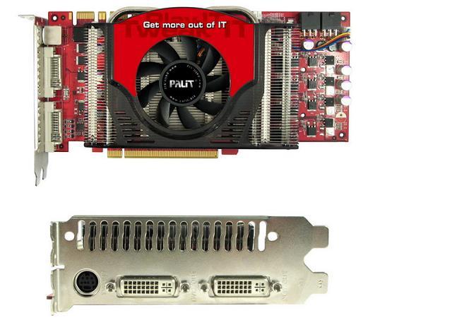 Karta graficzna Palit GeForce 9800GTX 512MB 2xDVI (PCI-E)