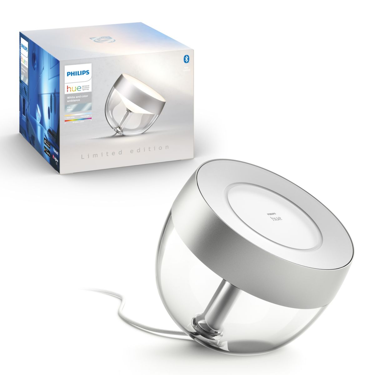 Iris silver limited edition Philips hue White and color ambiance 8719514264540
