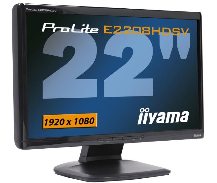 Monitor LCD iiyama PLE2208HDSV-B1