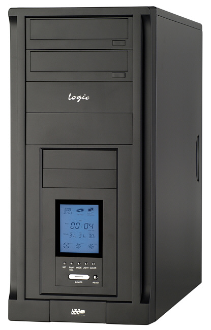 Obudowa Logic Concept Q12 czarna L350