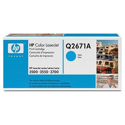Toner HP (Q2671A - 4 tys.) LJ 3500 cyan