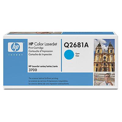Toner HP (Q2681A - 6 tys.) LJ 3700 cyan