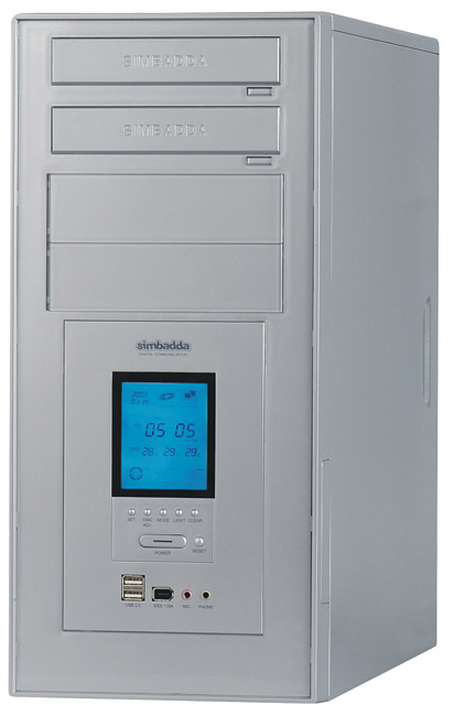 Obudowa Logic Concept Q4 srebrna L350