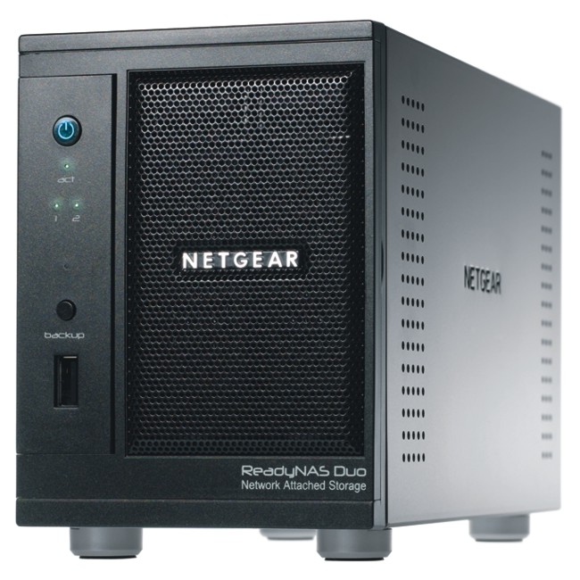 Serwer plików NETGEAR [ RND2110 ] ReadyNAS Duo 2 Bay Gigabit Desktop Storage [ 1x HDD 1000GB ]