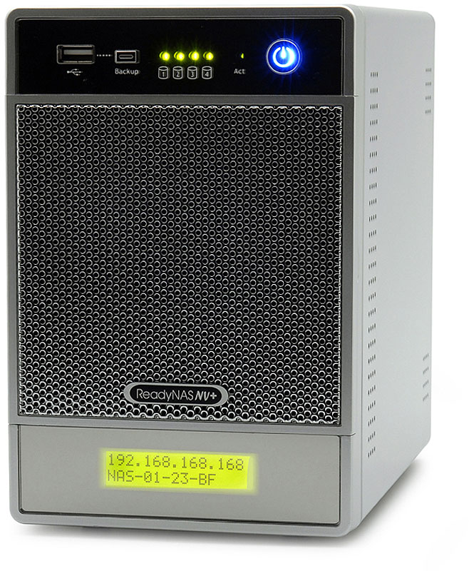 Netgear RND4425 ReadyNAS Desktop Network Storage, 1xLAN, 4x250GB