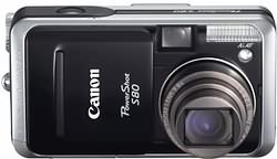 Aparat cyfrowy Canon PowerShot S80