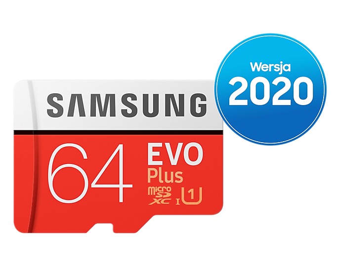 Karta pamięci MicroSD Samsung EVO Plus 64GB