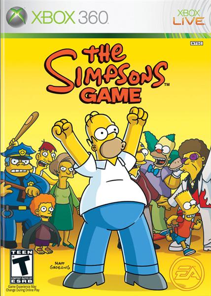 Gra Xbox 360 Simpsons Game