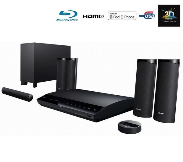 Zestaw kino domowe 3D Sony BDV-E380