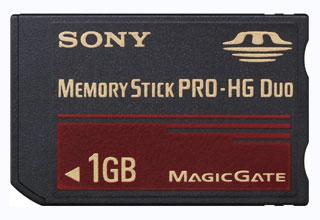 Karta pamięci Sony MSEX1G Memory Stick PRO-HD Duo