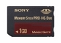 Karta pamięci Sony MSEX1G Memory Stick PRO-HD Duo