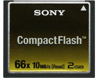 Karta pamięci Compact Flash Sony NCompact FlashB2G 2gb x66