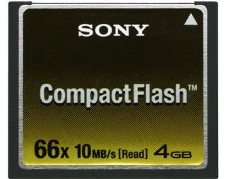 Karta pamięci Compact Flash Sony NCompact FlashB4G 4gb x66