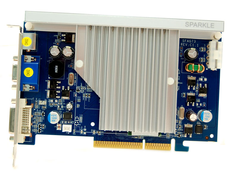 Karta graficzna Sparkle GeForce 7600GS ULTRA-2 512MB DDR2 / 128bit TV / DVI AGPx8