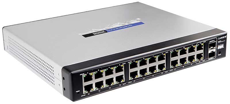 Linksys Switch 10/100/1000 Mbit/s 24-port - SR2024C