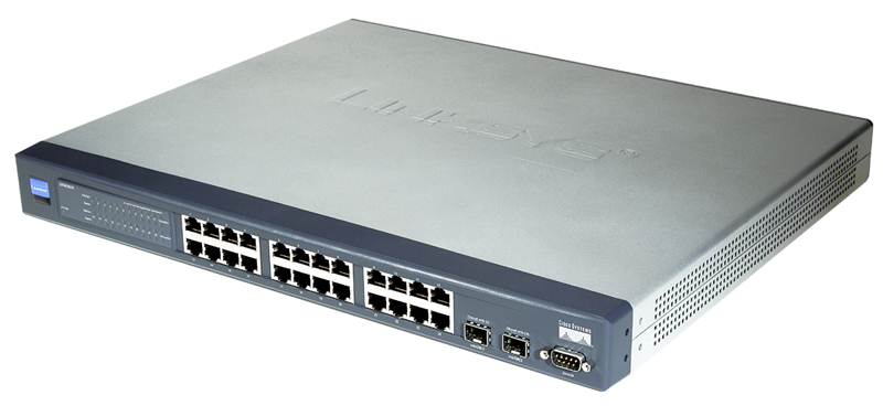 Linksys Switch 10/100/1000 Mbit/s 24-port - SRW2024
