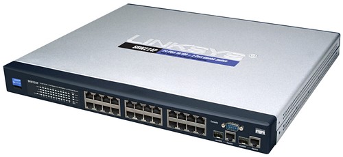 Linksys Switch 10/100 Mbit/s 24-port - SRW224P