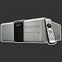 Obudowa SilverStone Lascala Silver VFD Display + IR SST-LC14S-M