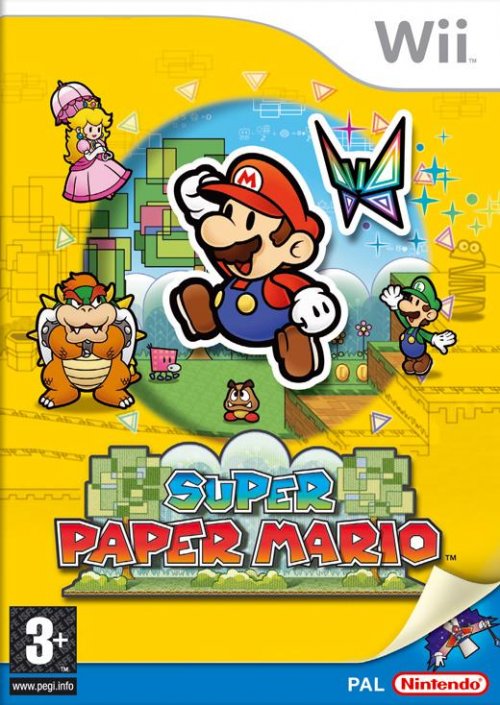 Gra WII Super Paper Mario