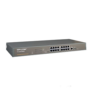 TP-Link przełącznik 16-port 10/100/1000Mb/s 1x1000Mb/s 1xSFP TL-SL2218WEB
