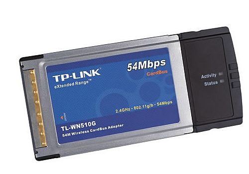 TP-Link karta Wi-Fi PCMCIA 54Mb/s TL-WN510G