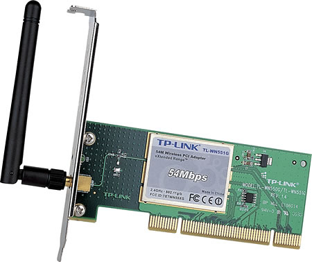 TP-Link karta Wi-Fi PCI 54Mb/s TL-WN551G