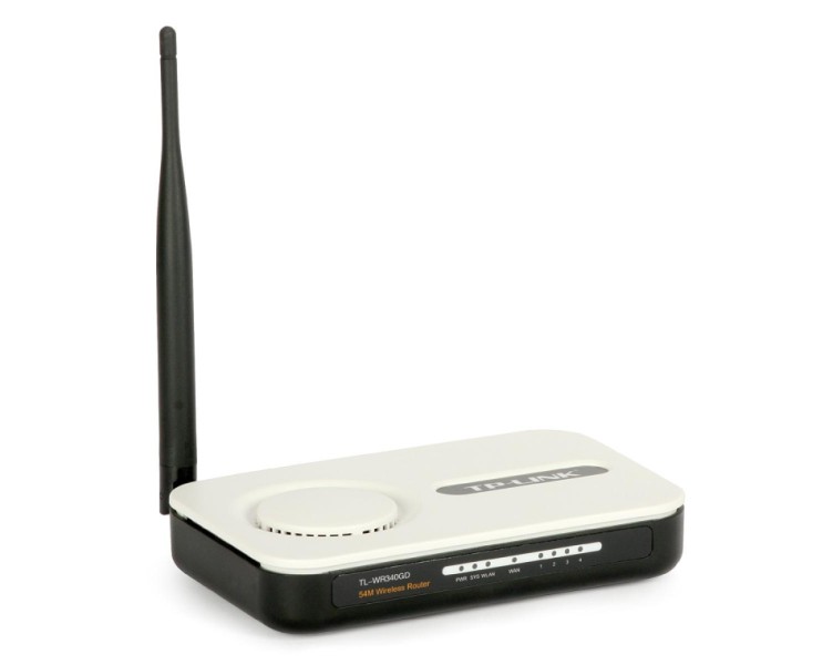 Router TP-Link DSL Wi-Fi 54Mb/s TL-WR340G