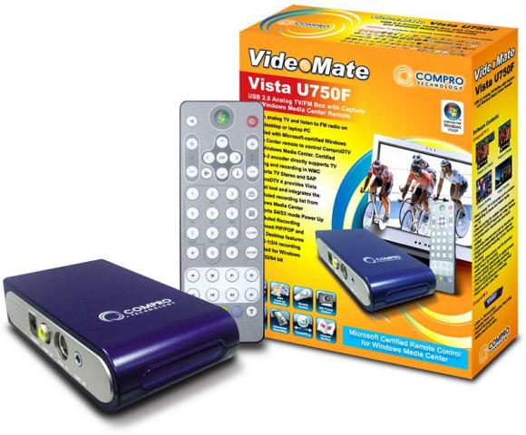 Tuner TV Compro U750F VideoMate