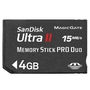 Karta pamięci MS PRO Duo SanDisk 4GB Ultra II