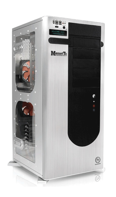 Obudowa Thermaltake Mozart TX Silver z oknem VE1000SWA