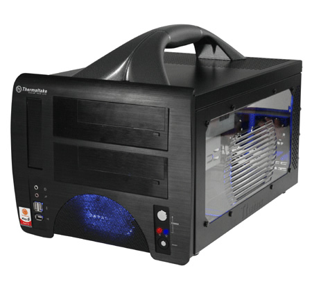 Obudowa Thermaltake Landbox Black z oknem VF1000BWS