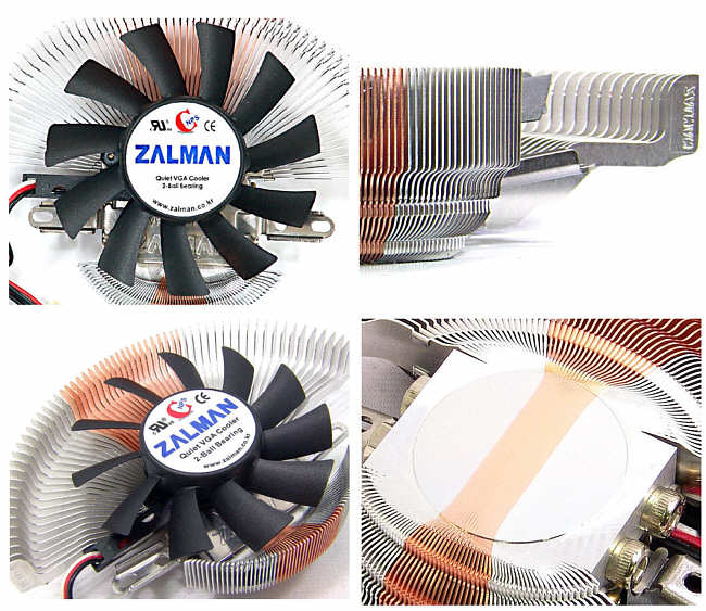 Wentylator z radiatorem do kart graficznych Zalman VF700-AlCu