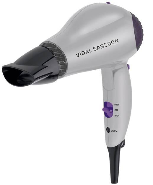Suszarka do włosów podróżna z jonizacją Vidal Sasson VS782E