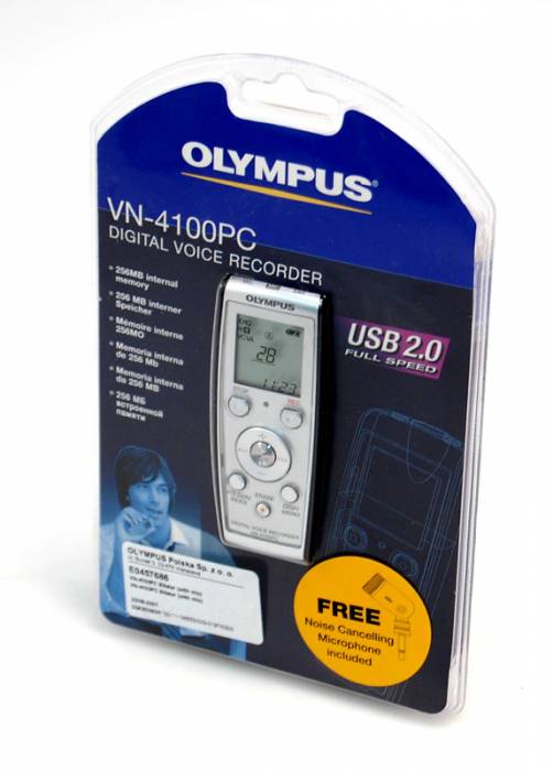 Dyktafon cyfrowy Olympus VN-4100PC
