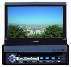 Radioodtwarzacz DVD z monitorem Clarion VRX878RVD