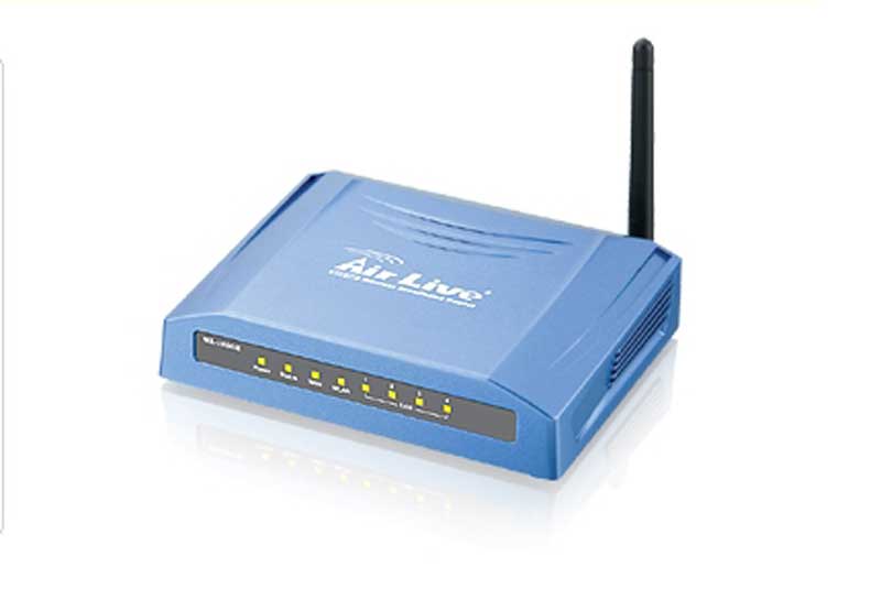 Router Ovislink AirLive WIFI 54Mbps 4xLAN - WL-1500R