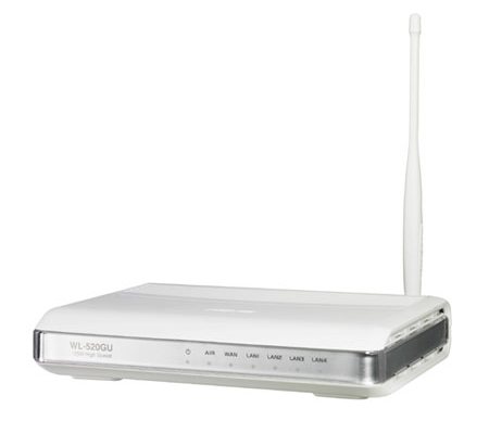 Access Point Asus WL-520G 802.11g+ 125Mbps